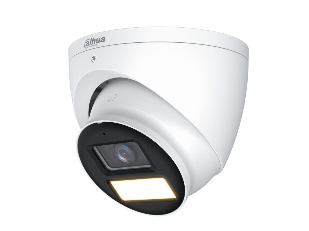 Camera supraveghere Dahua HAC-HDW1239T-A-LED-S3, 2MP 1080p Full Color, microfon, lumina alba 40m, HDCVI, IP67