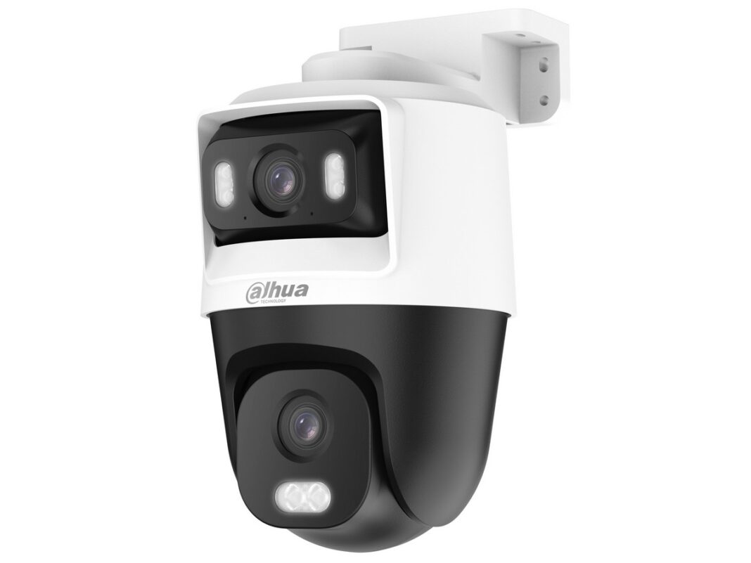 Camera de supraveghere HDCVI Dahua HAC-PTS1500C-E2-IL-A-0280B/0600B, rotire de pe mobil, 2+2MP, iluminare duala, microfon, IP66