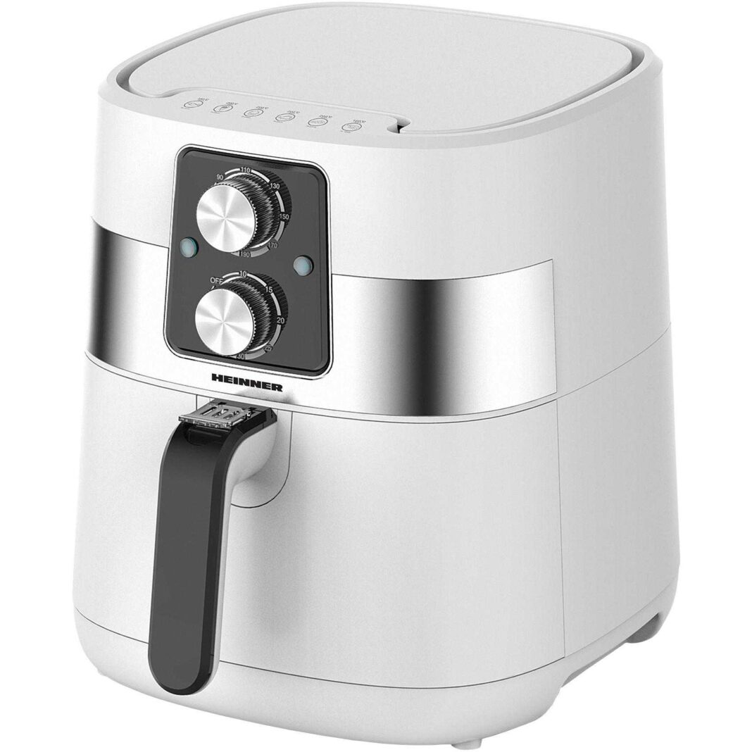 Friteuza cu aer cald Heinner FryChef 1300 HAF-DM1300WH, 1300 W, 3 l