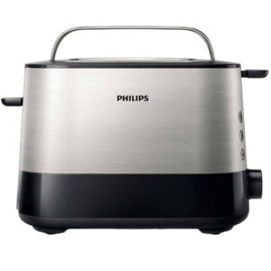 Prajitor de paine Philips Viva Collection HD2637/90, 950 W, 2 felii de paine, Argintiu Prajitor de paine Philips Viva Collection HD2637/90, 950 W, 2 felii de paine, Argintiu