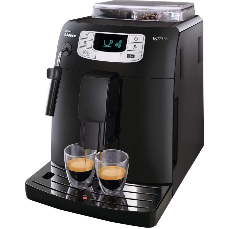 Espressor automat Philips Saeco Intelia HD8751/19, 1900 W, 1.5 L, 15 bar, Negru