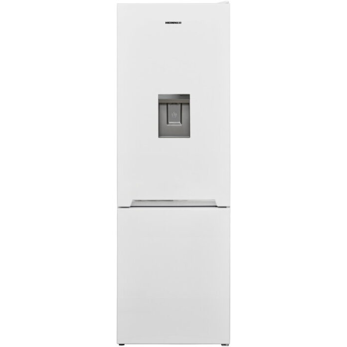 Combina frigorifica Heinner HC-HM268SWDE++, 268 l, Clasa E, Control electronic, Dozator apa, Iluminare LED, H 180 cm, Argintiu Combina frigorifica Heinner HC-HM268SWDE++, 268 l, Clasa E, Control electronic, Dozator apa, Iluminare LED, H 180 cm, Argintiu