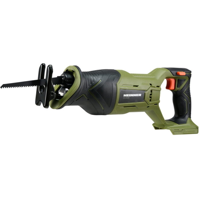 Fierastrau tip sabie Heinner OnePower HR-LFSU001, Acumulator, 18 V, 2800 RPM, 25.4 mm lungime cursa, Fara acumulator/incarcator (Negru/Verde) Fierastrau tip sabie Heinner OnePower HR-LFSU001, Acumulator, 18 V, 2800 RPM, 25.4 mm lungime cursa, Fara acumulator/incarcator (Negru/Verde)