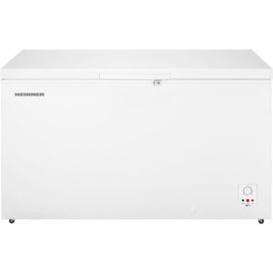 Lada frigorifica Heinner HCF-HS420E++, 420 l, Clasa E, Control mecanic, Incuietoare, Alb Lada frigorifica Heinner HCF-HS420E++, 420 l, Clasa E, Control mecanic, Incuietoare, Alb