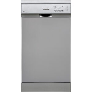 Masina de spalat vase incorporabila Heinner HDW-BIM45510E++, Slim, 10 seturi, 5 programe, Clasa E, AquaStop, 45 cm Masina de spalat vase incorporabila Heinner HDW-BIM45510E++, Slim, 10 seturi, 5 programe, Clasa E, AquaStop, 45 cm