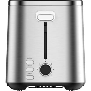 Prajitor de paine Heinner sparkle toast HTP-800SS, 800w, Capacitate 2 felii, 7 niveluri rumenire, indicator led luminos (Argintiu) Prajitor de paine Heinner sparkle toast HTP-800SS, 800w, Capacitate 2 felii, 7 niveluri rumenire, indicator led luminos (Argintiu)