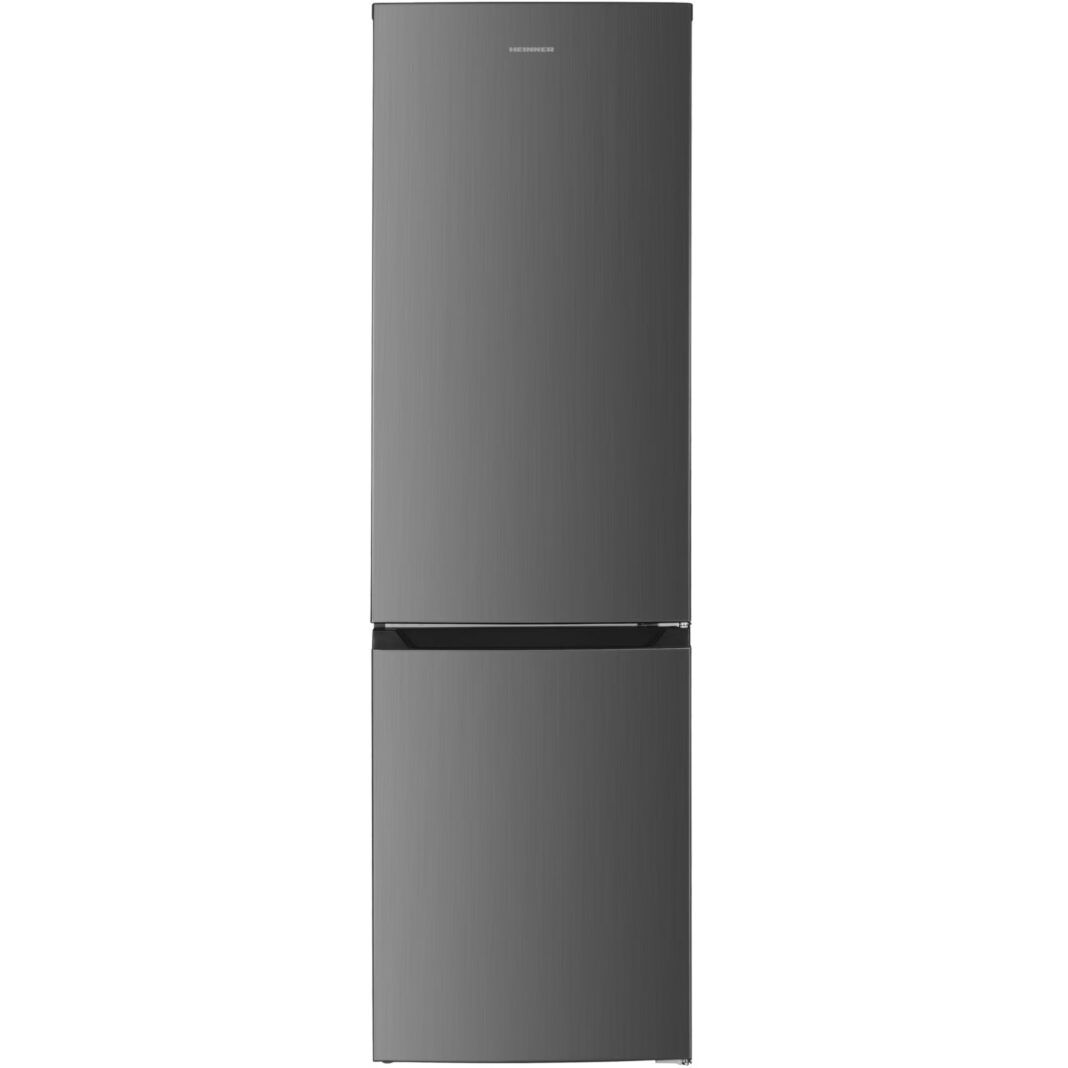 Combina frigorifica Heinner HCNF-HM253XE++, 253 l, No Frost, Aspect Inox, Clasa E Combina frigorifica Heinner HCNF-HM253XE++, 253 l, No Frost, Aspect Inox, Clasa E