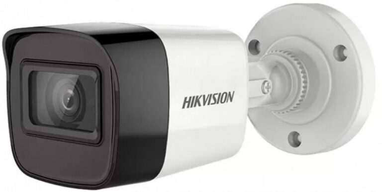 Camera de supraveghere Hikvision DS-2CE16H0T-ITFS-028, 5MP, 2.8mm, Iluminare IR 30m, Microfon, IP67