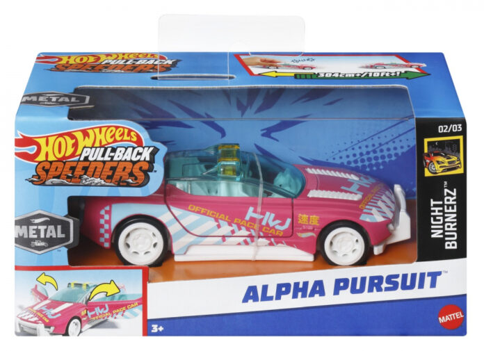 HOT WHEELS MASINUTA METALICA CU SISTEM PULL BACK ALPHA PURSUIT SCARA 1:43 HOT WHEELS MASINUTA METALICA CU SISTEM PULL BACK ALPHA PURSUIT SCARA 1:43