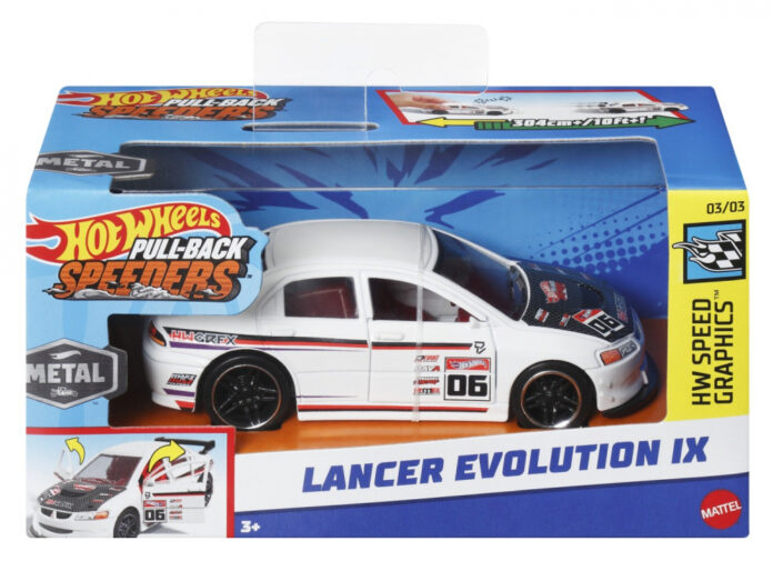 HOT WHEELS MASINUTA METALICA CU SISTEM PULL BACK LANCER EVOLUTION IX SCARA 1:43 HOT WHEELS MASINUTA METALICA CU SISTEM PULL BACK LANCER EVOLUTION IX SCARA 1:43