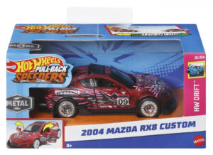 HOT WHEELS MASINUTA METALICA CU SISTEM PULL BACK MAZDA 2004 RX8 CUSTOM SCARA 1:43 HOT WHEELS MASINUTA METALICA CU SISTEM PULL BACK MAZDA 2004 RX8 CUSTOM SCARA 1:43