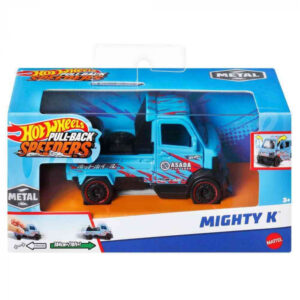 Hot wheels masinuta metalica cu sistem pull back mighty k scara 1:43 Hot wheels masinuta metalica cu sistem pull back mighty k scara 1:43