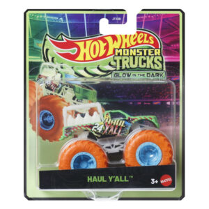 HOT WHEELS MONSTER TRUCK GLOW IN THE DARK MASINUTA HAUL YALL SCARA 1 LA 64 HOT WHEELS MONSTER TRUCK GLOW IN THE DARK MASINUTA HAUL YALL SCARA 1 LA 64