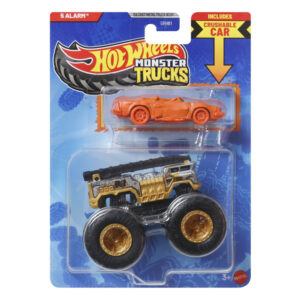 HOT WHEELS MONSTER TRUCK SI MASINUTA METALICA 5 ALARM HOT WHEELS MONSTER TRUCK SI MASINUTA METALICA 5 ALARM