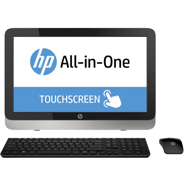 Sistem Desktop PC All-In-One HP 22-2002NQ, Intel Core i3, Memorie 4GB, HDD 1TB, Intel HD Graphics, Windows 8