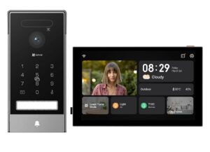 Videointerfon inteligent cu camera 4K, recunoastere biometrica, ecran tactil mare, conectivitate WiFi, HP7-Pro Videointerfon inteligent cu camera 4K, recunoastere biometrica, ecran tactil mare, conectivitate WiFi, HP7-Pro