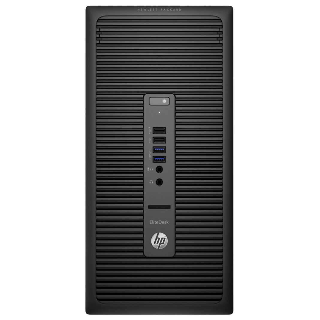 Sistem Desktop PC HP Elitedesk, AMD Quad-Core A10, Memorie 8GB, HDD 1TB, AMD Radeon, Free DOS