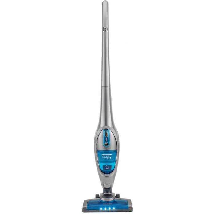Aspirator vertical Heinner CloudySky HSVC-V21.6GRY, 0.5 L, 22.2 V, 110 W, Perie cu lumini LED, Filtrare ciclonica, 2 viteze, Autonomie 30 min, 4.4 kWh/an, Albastru/Gri Aspirator vertical Heinner CloudySky HSVC-V21.6GRY, 0.5 L, 22.2 V, 110 W, Perie cu lumini LED, Filtrare ciclonica, 2 viteze, Autonomie 30 min, 4.4 kWh/an, Albastru/Gri