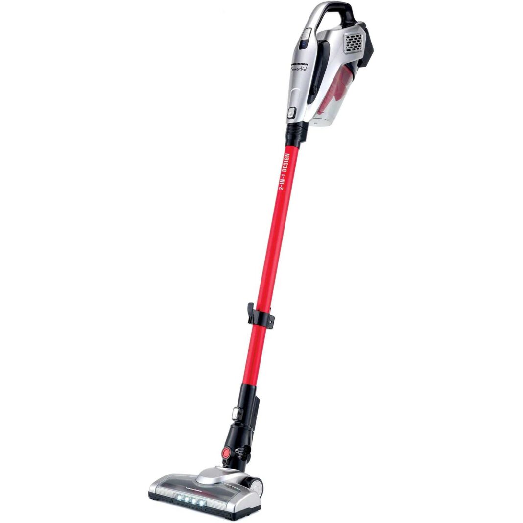 Aspirator vertical Heinner Sunset Red HSVC-V22.2RD, 0.5 L, 22.2 V, 195 W, Filtrare ciclonica, 2 trepte de viteze, Tub metalic, Autonomie 30 min, 26.4 kWh/an, Rosu Aspirator vertical Heinner Sunset Red HSVC-V22.2RD, 0.5 L, 22.2 V, 195 W, Filtrare ciclonica, 2 trepte de viteze, Tub metalic, Autonomie 30 min, 26.4 kWh/an, Rosu