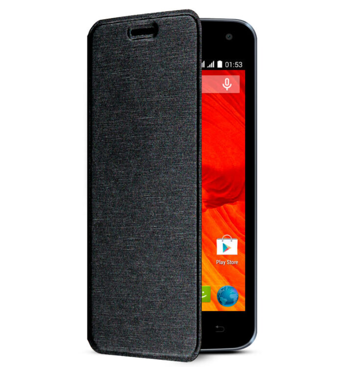 Husa Flip Cover Allview pentru P5 Life, Negru Husa Flip Cover Allview pentru P5 Life, Negru