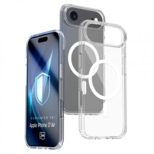 Husa MagSafe pentru Apple iPhone 17 Pro Max, 3MK, Armor MagCase, Transparenta Husa MagSafe pentru Apple iPhone 17 Pro Max, 3MK, Armor MagCase, Transparenta