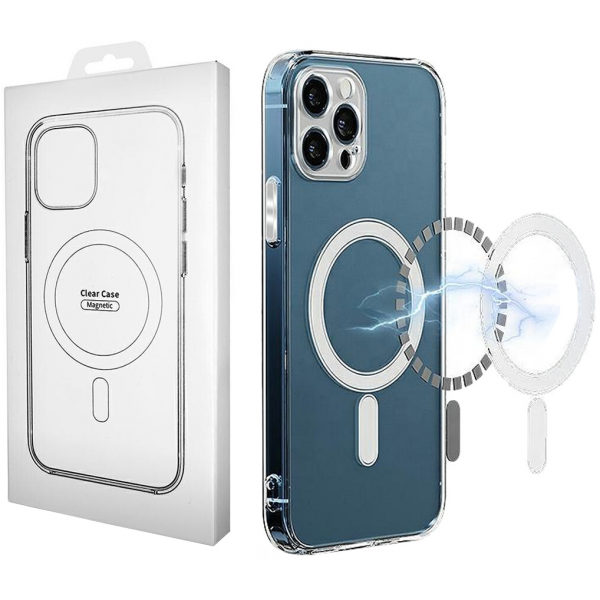 Husa MagSafe pentru Apple iPhone 16 Pro, OEM, Clear with Camera Protection, Transparenta Husa MagSafe pentru Apple iPhone 16 Pro, OEM, Clear with Camera Protection, Transparenta