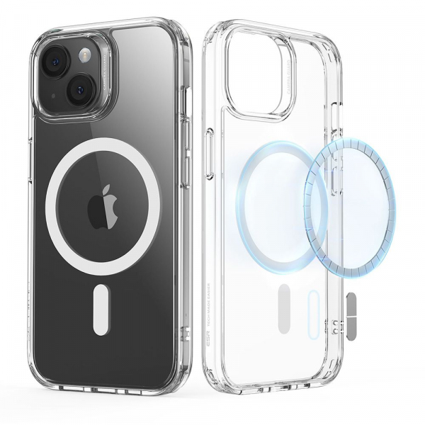 Husa MagSafe pentru Apple iPhone 15 Plus, ESR, Classic Hybrid, Transparenta Husa MagSafe pentru Apple iPhone 15 Plus, ESR, Classic Hybrid, Transparenta