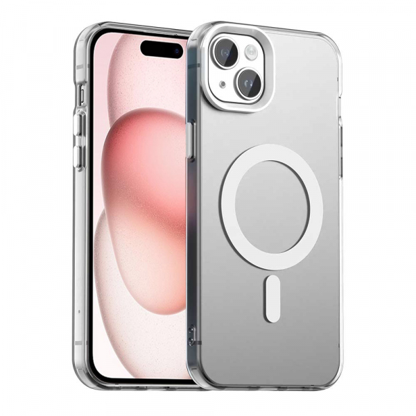 Husa MagSafe pentru Apple iPhone 15, Techsuit, CandyCase, Mov Husa MagSafe pentru Apple iPhone 15, Techsuit, CandyCase, Mov