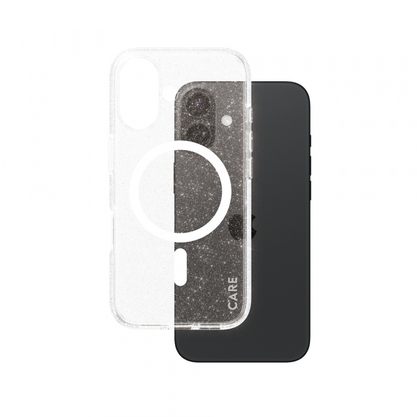 Husa MagSafe pentru Apple iPhone 16, PanzerGlass, Care Urban Combat Star Lit, Transparenta Alba Husa MagSafe pentru Apple iPhone 16, PanzerGlass, Care Urban Combat Star Lit, Transparenta Alba