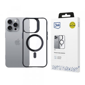 Husa MagSafe pentru Apple iPhone 16 Pro, 3MK, Satin Armor, Transparenta Husa MagSafe pentru Apple iPhone 16 Pro, 3MK, Satin Armor, Transparenta