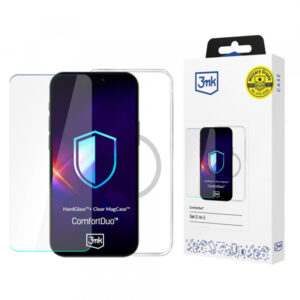 Husa MagSafe pentru Apple iPhone 16 Pro Max, 3MK, ComfortDuo, Transparenta Husa MagSafe pentru Apple iPhone 16 Pro Max, 3MK, ComfortDuo, Transparenta