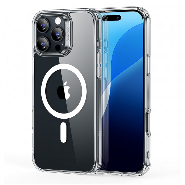 Husa MagSafe pentru Apple iPhone 16 Pro Max, ESR, Classic Hybrid, Transparenta Husa MagSafe pentru Apple iPhone 16 Pro Max, ESR, Classic Hybrid, Transparenta