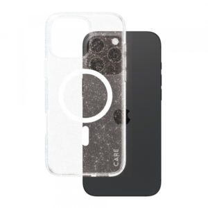 Husa MagSafe pentru Apple iPhone 16 Pro Max, PanzerGlass, Care Urban Combat Star Lit, Transparenta Alba Husa MagSafe pentru Apple iPhone 16 Pro Max, PanzerGlass, Care Urban Combat Star Lit, Transparenta Alba