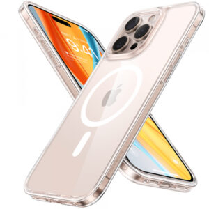 Husa MagSafe pentru Apple iPhone 16 Pro, Torras, Diamond, Transparenta Husa MagSafe pentru Apple iPhone 16 Pro, Torras, Diamond, Transparenta