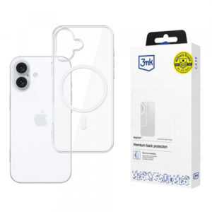 Husa MagSafe pentru Apple iPhone 17, 3MK, MagCase, Transparenta Husa MagSafe pentru Apple iPhone 17, 3MK, MagCase, Transparenta