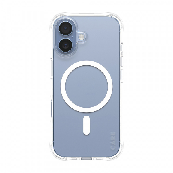 Husa MagSafe pentru Apple iPhone 17, PanzerGlass, Care Fashionable, Transparenta Alba Husa MagSafe pentru Apple iPhone 17, PanzerGlass, Care Fashionable, Transparenta Alba