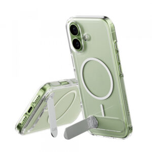 Husa MagSafe pentru Apple iPhone 17, PanzerGlass, Care Feature Kickstand, Transparenta Husa MagSafe pentru Apple iPhone 17, PanzerGlass, Care Feature Kickstand, Transparenta
