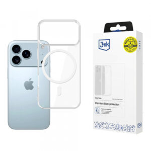 Husa MagSafe pentru Apple iPhone 17 Pro, 3MK, Clear MagCase, Transparenta Husa MagSafe pentru Apple iPhone 17 Pro, 3MK, Clear MagCase, Transparenta