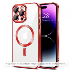 Husa MagSafe pentru Apple iPhone 17, Techsuit, Luxury Crystal, Argintie Husa MagSafe pentru Apple iPhone 17, Techsuit, Luxury Crystal, Argintie