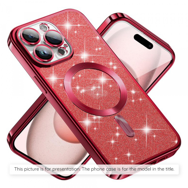 Husa MagSafe pentru Apple iPhone 17, Techsuit, Luxury Glitter, Verde Inchis Husa MagSafe pentru Apple iPhone 17, Techsuit, Luxury Glitter, Verde Inchis