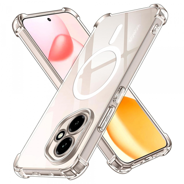 Husa MagSafe pentru Honor 400, Techsuit, Shockproof, Transparenta Husa MagSafe pentru Honor 400, Techsuit, Shockproof, Transparenta