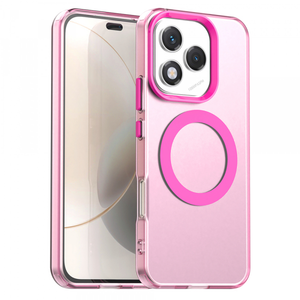 Husa MagSafe pentru Oppo A5 4G, Techsuit, CandyCase, Roz Husa MagSafe pentru Oppo A5 4G, Techsuit, CandyCase, Roz
