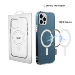 Husa MagSafe pentru Samsung Galaxy S26 S942, OEM, 1800 Gauss, Transparenta Husa MagSafe pentru Samsung Galaxy S26 S942, OEM, 1800 Gauss, Transparenta