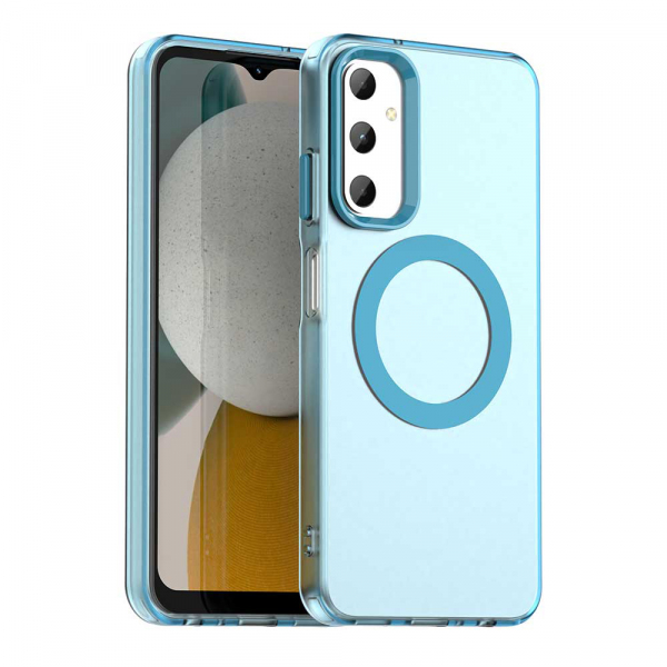 Husa MagSafe pentru Samsung Galaxy A05s A057, Techsuit, CandyCase, Mov Husa MagSafe pentru Samsung Galaxy A05s A057, Techsuit, CandyCase, Mov