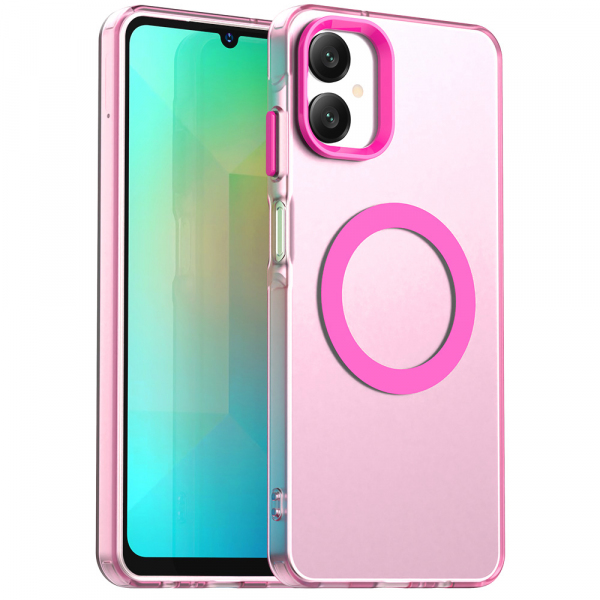 Husa MagSafe pentru Samsung Galaxy A06 A065, Techsuit, CandyCase, Albastra Husa MagSafe pentru Samsung Galaxy A06 A065, Techsuit, CandyCase, Albastra