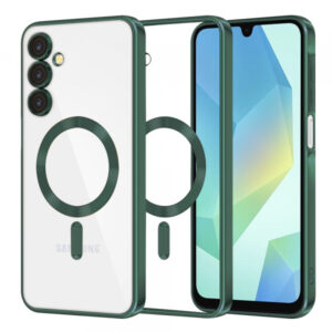 Husa MagSafe pentru Samsung Galaxy A16 5G A166 / A16 4G A165, Techsuit, Luxury Crystal, Verde Deschis Husa MagSafe pentru Samsung Galaxy A16 5G A166 / A16 4G A165, Techsuit, Luxury Crystal, Verde Deschis