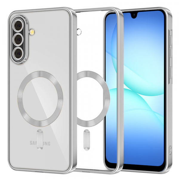 Husa MagSafe pentru Samsung Galaxy A17 4G / A17 5G, Techsuit, Luxury Crystal, Roz Husa MagSafe pentru Samsung Galaxy A17 4G / A17 5G, Techsuit, Luxury Crystal, Roz