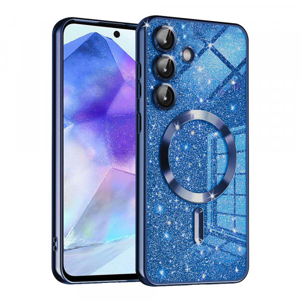 Husa MagSafe pentru Samsung Galaxy A55 5G A556, Techsuit, Luxury Glitter, Rosie Husa MagSafe pentru Samsung Galaxy A55 5G A556, Techsuit, Luxury Glitter, Rosie