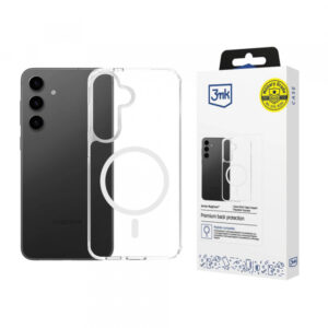 Husa MagSafe pentru Samsung Galaxy S25 FE, 3MK, Armor MagCase, Transparenta Husa MagSafe pentru Samsung Galaxy S25 FE, 3MK, Armor MagCase, Transparenta