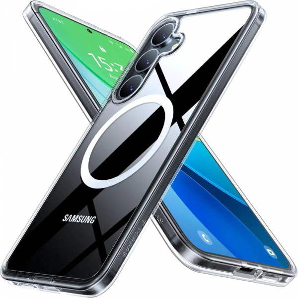 Husa MagSafe pentru Samsung Galaxy S25 S931, Torras, Guardian, Transparenta Husa MagSafe pentru Samsung Galaxy S25 S931, Torras, Guardian, Transparenta